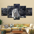 Tableau Loup Blanc